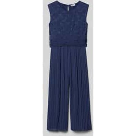 Jumpsuit met ronde hals