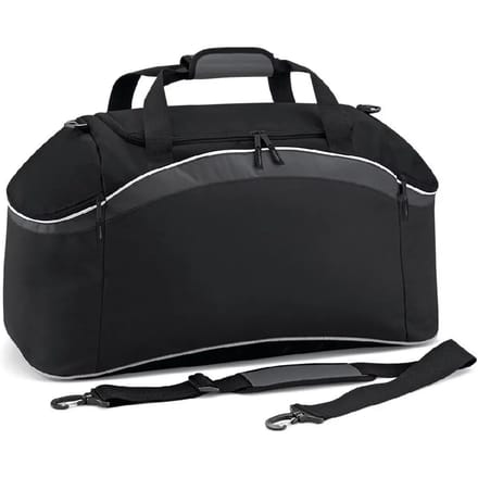 BagBase Teamwear Holdall BG572 - BLACK/GRAPHITE GREY/WHITE - 64 x 35 x 31 cm