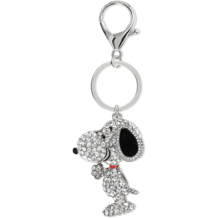 Peanuts Snoopy Unisex Sleutelhanger - zilverkleurig - Standard