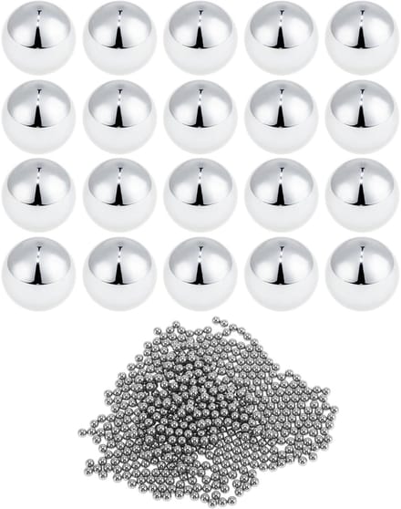 Dailygoods - Set van 600 Precisiekogellagers van Staal G100 4.8mm