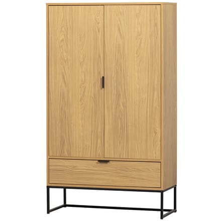 WOOOD Silas 2-Deurs Kast - Eiken - Melamine - 149x85x36
