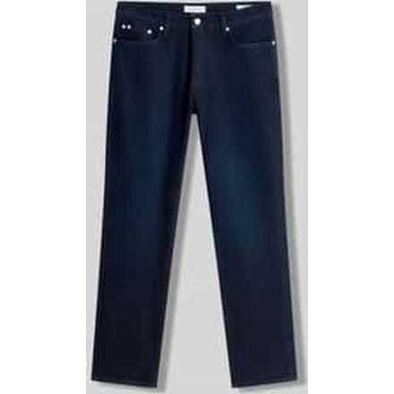straight fit jeans van katoenmix model 'DENTON SLIM'
