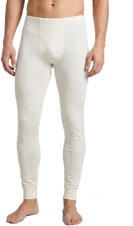 Beeren Thermo broek/legging Heren - Warme viscose thermobroek mannen - Crème / S - Creme