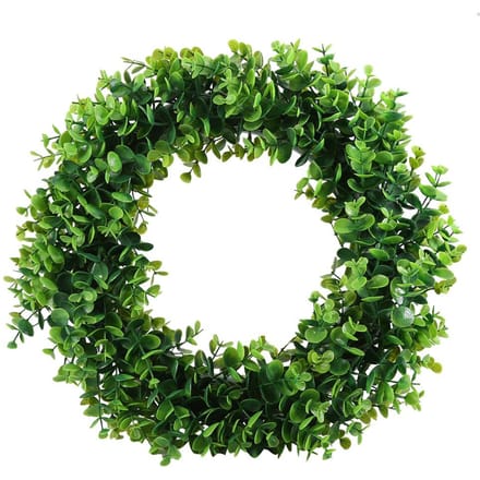 40cm Deurhanger Muur Raam Bloem Groen Blad Krans Huis Bruiloft Feest Decor black