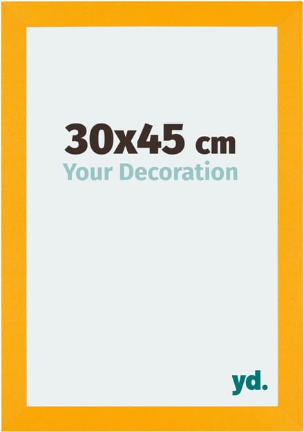 Your Decoration - Fotokader 30x45 cm - MDF - Geel - Mura