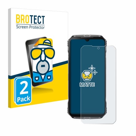 BROTECT - Screenprotector voor Doogee S Cyber Pro - Folie Beschermfolie matte 2 Stuks