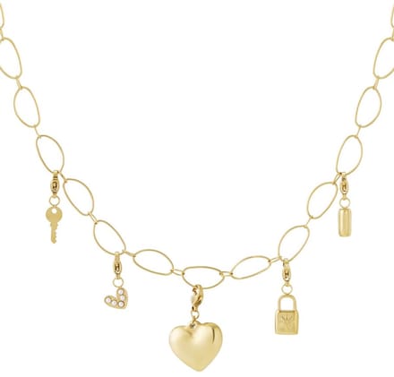 Diy bedelketting bedels stainlessteel