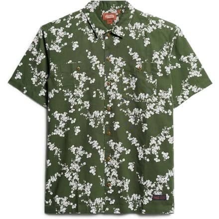 Superdry - Beach overhemd met korte mouwen - Heren - Shirts