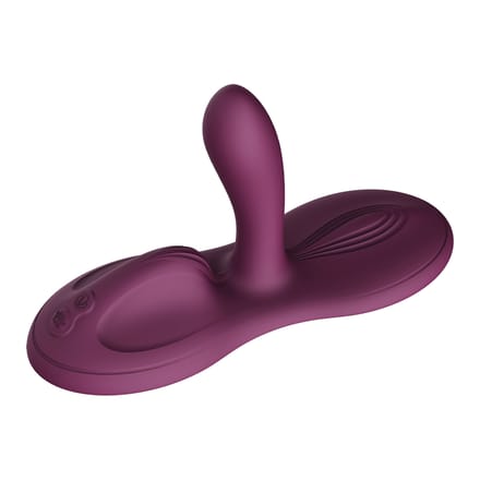 Zalo - Flora - Vibrator-kussen - Hands-free Vibrator - Met Warmtefunctie - Amethyst Paars