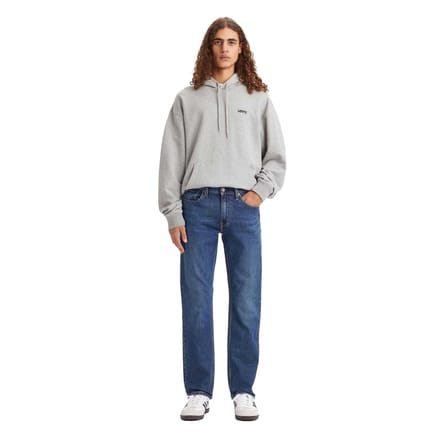 Levis Heren 514 Spinnen Krab Katoen Mix Rechte Jeans (Blauw)