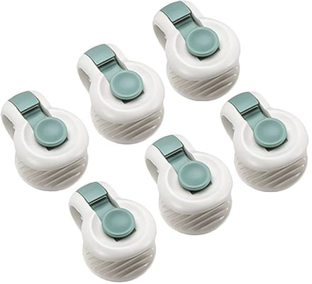 Dekbedclips Stevig - Dekbed Klemmen - Dekbed knijpers - Dekens & Lakens - Groen - 6 Stuks