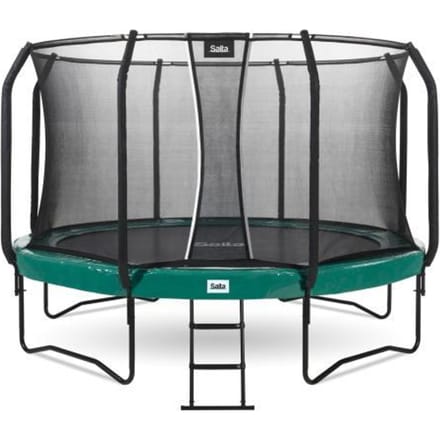 Salta First Class 251cm trampoline Groen met ladder Trampolines Opbouw trampolines