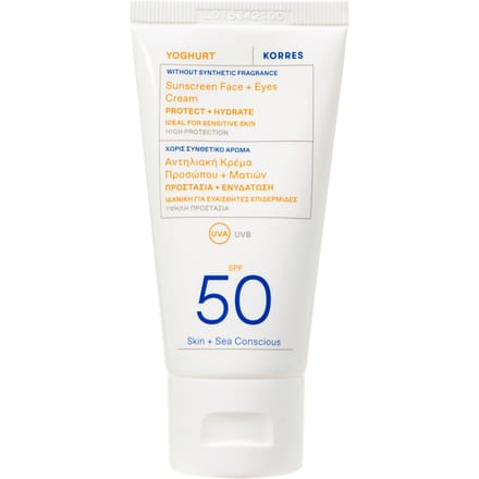 Korres Yoghurt Zonnecrème Gezicht & Ogen SPF50 50 ml