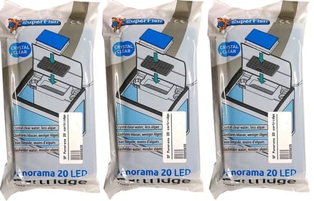 Superfish - Panorama 20 - Filtercartridge - 3 stuks - voordeelverpakking