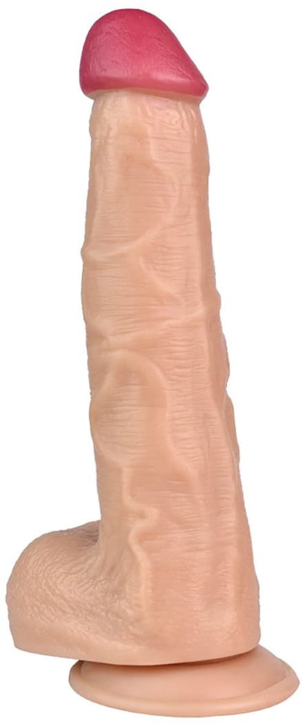 Kiotos Cox Mega Dildo Nr. 7 - 27 x 5.5 cm - Lichte Huidskleur
