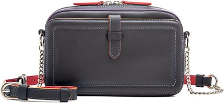 Mywalit Small Leather Shoulder Bag Black Pace