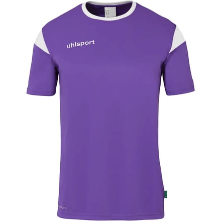 Uhlsport Squad 27 Shirt Korte Mouw Kinderen - Paars / Wit | Maat: 152