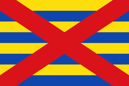 Vlag Beveren 150x225cm
