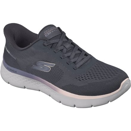 Skechers GO WALK Flex Azriel Textiel Dames Charcoal Textiel/Trim Sneakers