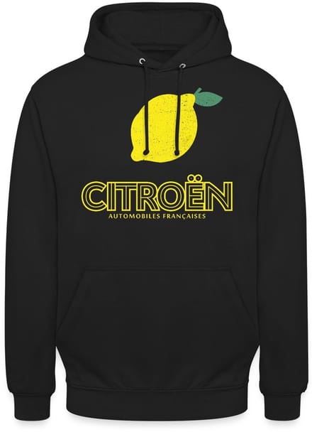 Citroën Frans Woordspeling Hoodie Unisex
