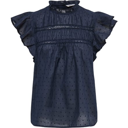 regular fit blousetop van puur katoen model 'KATTI'