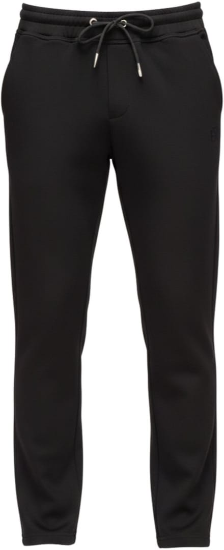 OMBRE Broek - Regular Fit - Viscose - Effen Zwart L