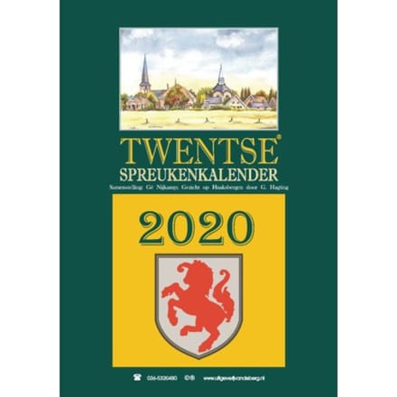 Twentse Spreukenkalender 2020 - Gé Nijkamp