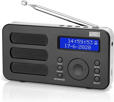 Radio , 100% nieuw -Lichtgewicht / douche-radio - DRAAGBAAR EN COMPACT