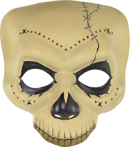 Amscan Masker Witch Doctor Beige Maat One-size