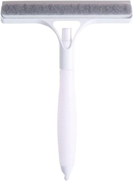 Multifunctionele Rakel - Glasreiniger - Streeploos Reinigen - Met Geïntegreerde Sprayer - 23 cm - Grijs