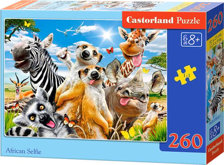 Castorland Afrikaanse Dieren - Puzzel 260 stukjes