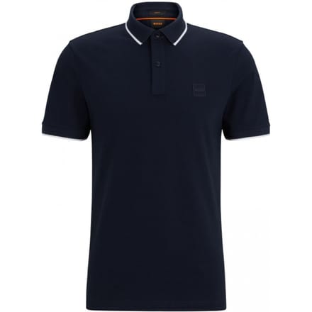 Boss Heren Polo Passertip Donkerblauw - Maat M