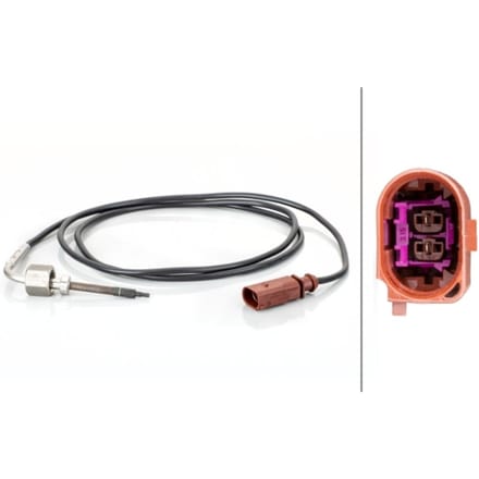 Sensor, uitlaatgastemperatuur HELLA 6PT 014 494-551