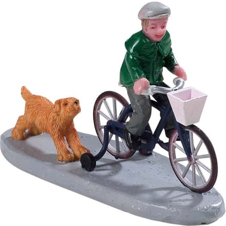 Lemax - 'Biking Fun' - Figuur