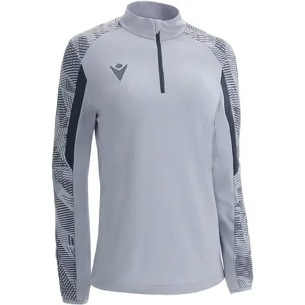 Macron Excellence Dora Ziptop Dames - Zilver / Antraciet | Maat: M