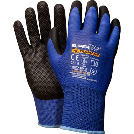 +Safety® Super Tech Diamant Handschoen