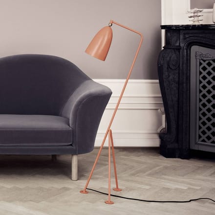 GUBI Grossman Collection Vloerlamp Vloerlamp Vintage Rood