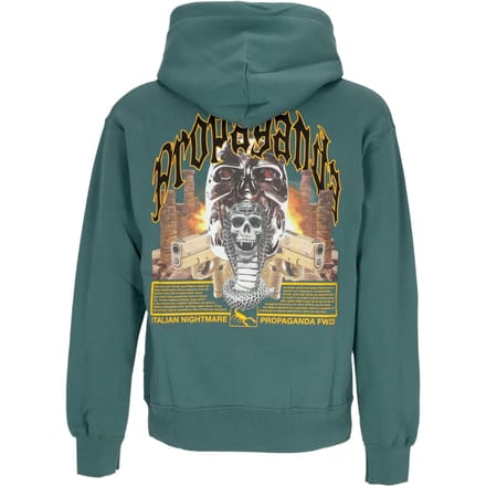 Herenhoodie Saudi Hoodie Bosgroen