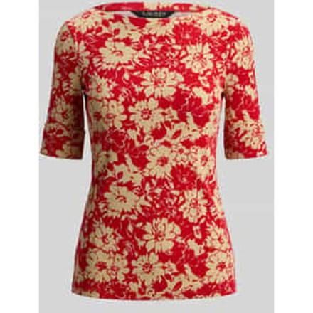 regular fit T-shirt van katoenmix