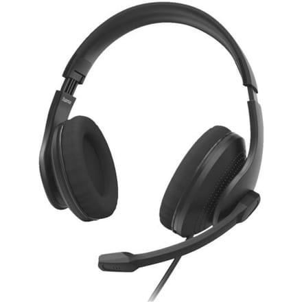PC-Office-headset HS-USB300 V2, stereo, zwart