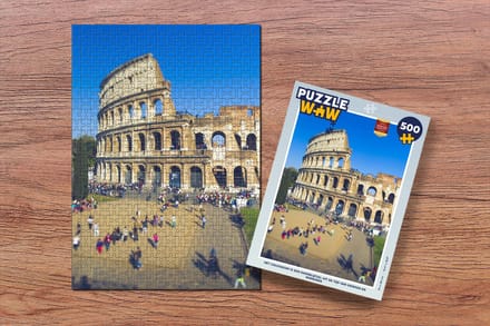 Puzzel Romeinse Rijk - Colosseum - Mensen - Legpuzzel - Puzzel 500 stukjes