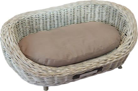 Happy-House Rieten Sofa Ovaal 97x62x36 cm Naturel One Size