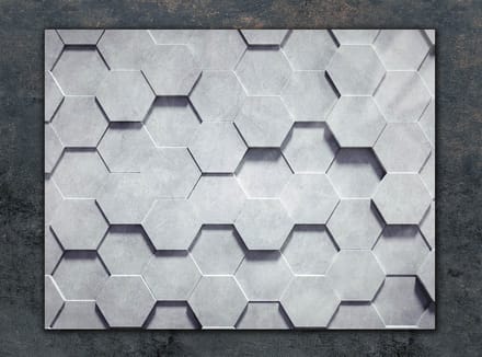 TMK ArtDeko - Snijplank - 30x22 cm - Hartglas - Antislip