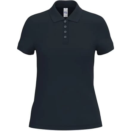Biologisch pique polo voor dames iDeal Basic Brand