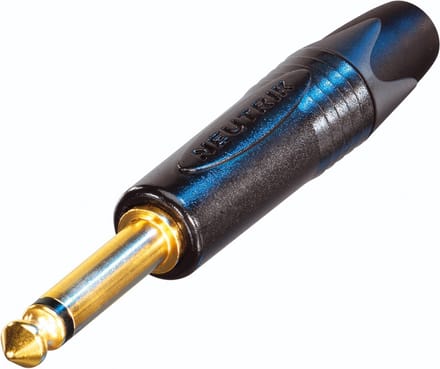 Neutrik NTR-NP2X-B Jack Plug 6.35 Mm 2p