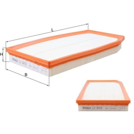 Luchtfilter KNECHT LX 4872