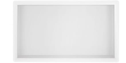 Wiesbaden Demis inbouwnis 30 x 60 x 7 cm mat wit