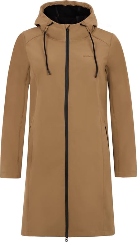 Protest PRTEris – Softshell jas Dames – Regenjas – Capuchon – Zwart