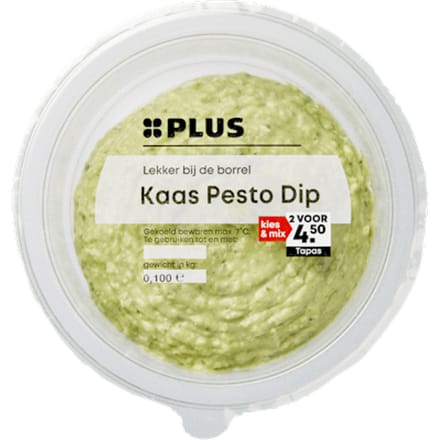 Kaas-Pesto dip