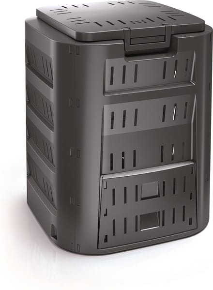 Composter 220 L ProsPlast Plastic Compost in Black